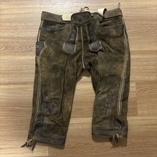 Trachtenlederhose Herren Kniebund Größe 56