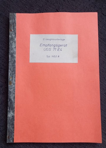 Nva rft empfangsgerät - empfangsgerÄt, ugs