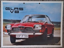 Prospekt Brochure BMW Glas V8