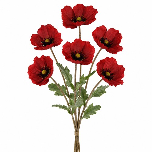 Künstliche mohnblumen mit - mohnblumen,