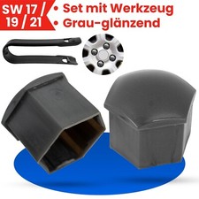 Rad Schraube Mutter Kappen 21-teilig Sechskant Radmutter Radschrauben Abdeckung