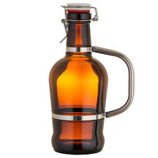 Biersiphon 2l braun Siphon Bügelflasche 2000 ml braun Porzellanverschluss