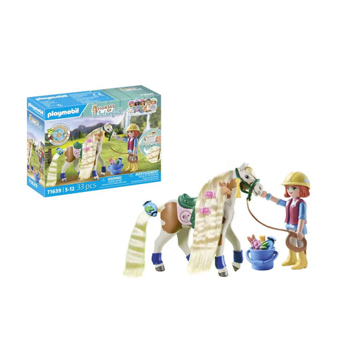Ellie pferd mit kreppeisen - ellie, &