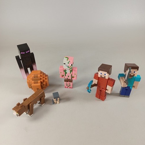 Mattel bundle minecraft - mattel,