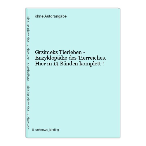 Grzimeks tierleben - tierleben,