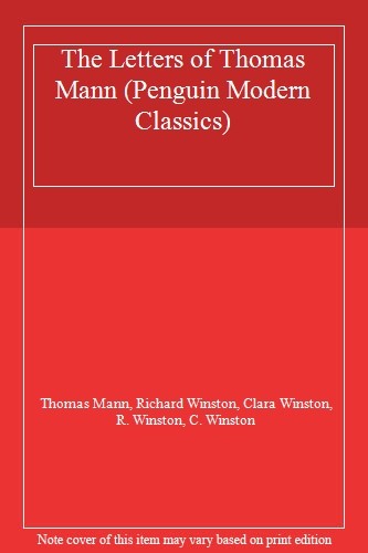 The letters thomas - letters, mann