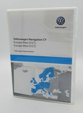 Original Volkswagen VW Navi Navigation CD für RNS 810 RNS 510 Europa West V17 