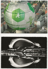 84/656 AK  BERLIN AMPELMANN 2006 BERLIN FERNSEHTURM + KONGREßHALLE JAHR 1966