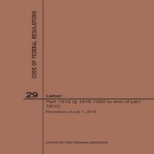 Code federal regulations - code,