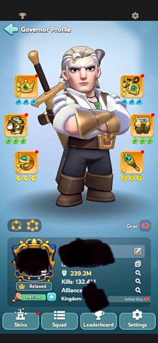 Kingshot whale account - kingshot,