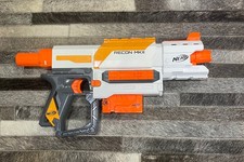 Nerf Recon Mk2 Blaster mit Lauf & Magazin Spielzeug Dartpistole Kinder Schaumstoffschießen sehr guter Zustand