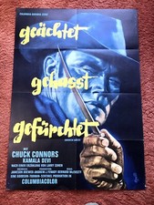 Geächtet gehasst gefürchtet Kinoplakat Poster A1, 1965, Western, Chuck Conners