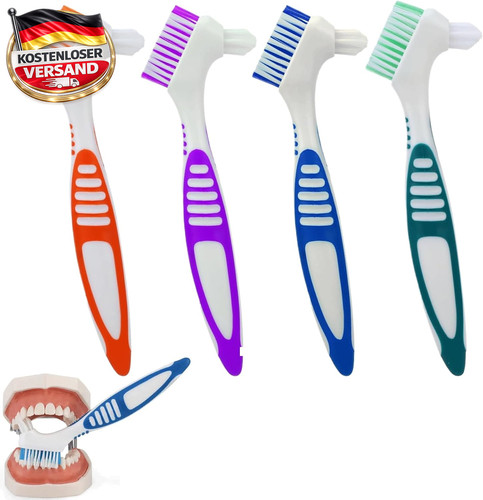 Prothesenbürste 4er set - 4er,