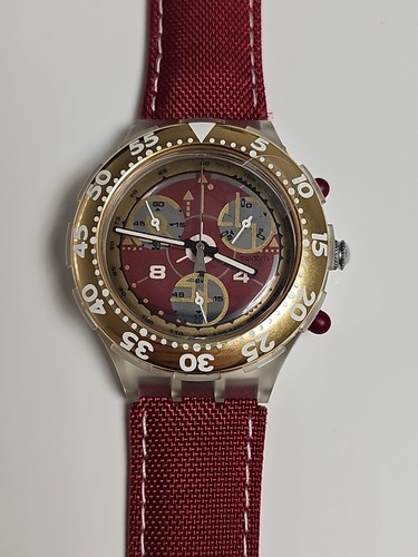 Swatch aqua chrono swiss made - swiss,