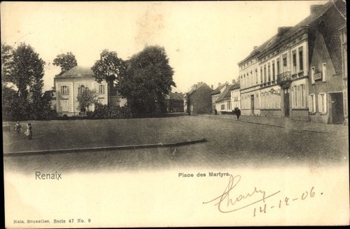 Ronse renaix ostflandern - ak,