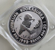 1 OZ SILBER KOOKABURRA 1993