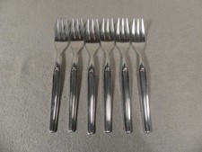 WMF Madrid 6 Kuchengabeln 15,5 cm 90er Silberauflage