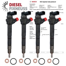 4x EINSPRITZDÜSE Injector Audi Vw Seat Skoda 2.0TDI 04L130277AC 0445110469
