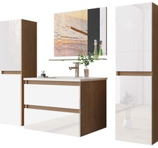 Badmöbel set Hochglanz 6 Tlg