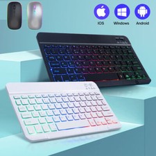 Beleuchtet Bluetooth Tastatur