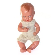 Alte SCHILDKRÖT Puppe 16 cm