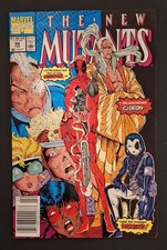 New Mutants #98  Newsstand - 1st App Deadpool, Domino, Copycat 1991 Marvel Key