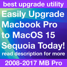 Macbook Pro Upgrade/Install USB Patched für MacOS 15 Sequoia 4 nicht unterstützte Macs
