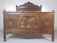 KM 520 Vintage Bett massiv