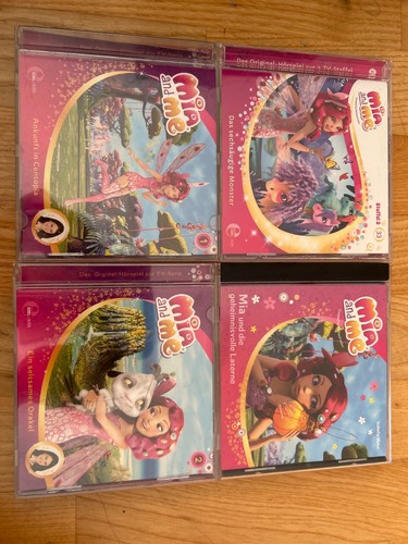 Mia and 4 hörspiel cds - 4,
