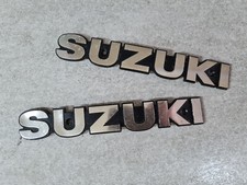 Suzuki Schriftzug , Emblem, Metall zum Schrauben