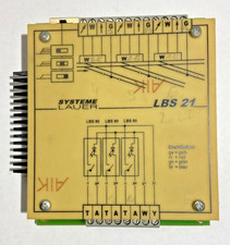Lauer LBS 21-2 Schattenbahnhofsteuerung für 3 Gleise, Digital- u. Analogsysteme