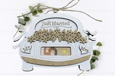 Geldgeschenk Hochzeit Auto | Geschenkidee zur Trauung | Hochzeitsgeschenk Paar