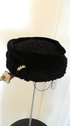 Vintage damenhut pillbox - vintage,