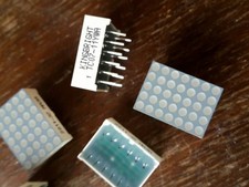 5 Stk. Kingbright Punkt-Matrix-Anzeige Gelb TC07-11YWA