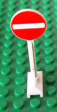 Lego Verkehrsschild Einbahnstraße Verbot 7284 Straßenschild Zubehör