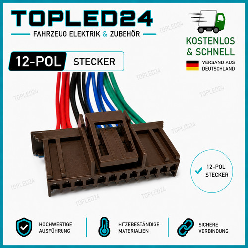12pin stecker renault megane - 12pin,
