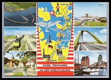 Ansichtskarte Insel Fehmarn an der Vogelfluglinie