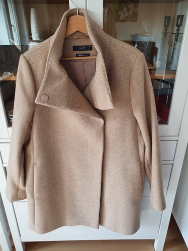 Hallhuber wollmantel beige - hallhuber, wollmantel,
