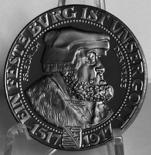 3 Mark Friedrich der Weise Dt. Reich 1917 Nachprägung von 2003 PP