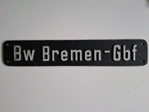 Schild lokschild bw - bw-schild, "bw