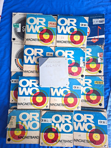 Orwo magnetband tonband - magnetband,