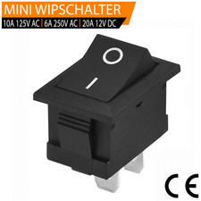 Mini Wippenschalter 2 Polig