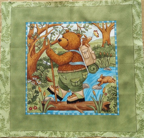 Patchwork stoff bären teresa - patchwork,