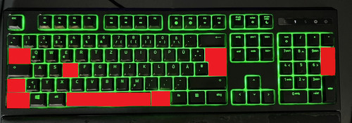 Einzelne tastatur taste - tastatur,