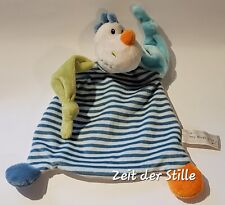 MY FIRST NICI Schmusetuch Kuscheltuch Drache Dragilu 43704 blau gestreift NEU