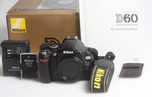 Nikon d60 dslr - dslr, gehäuse