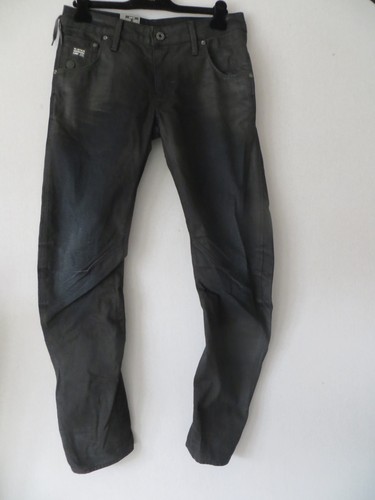 Star arc slim effer denim - star,