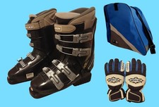 Salomon Damen Ski Boots Evolution 5.5 Gr. 39 + Tasche + Handschuhe