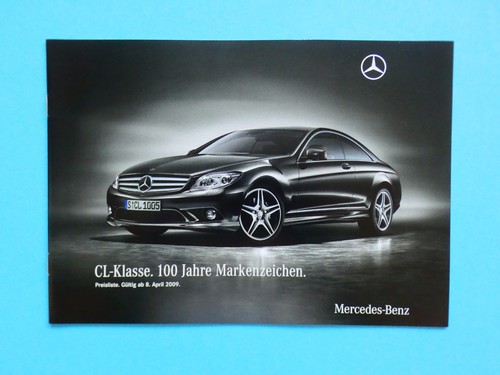 Prospekt mercedes c216 - mercedes,