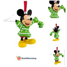 Hallmark Micky Maus und übergroßer Pullover Ornament Disney Baumschmuck Disne...